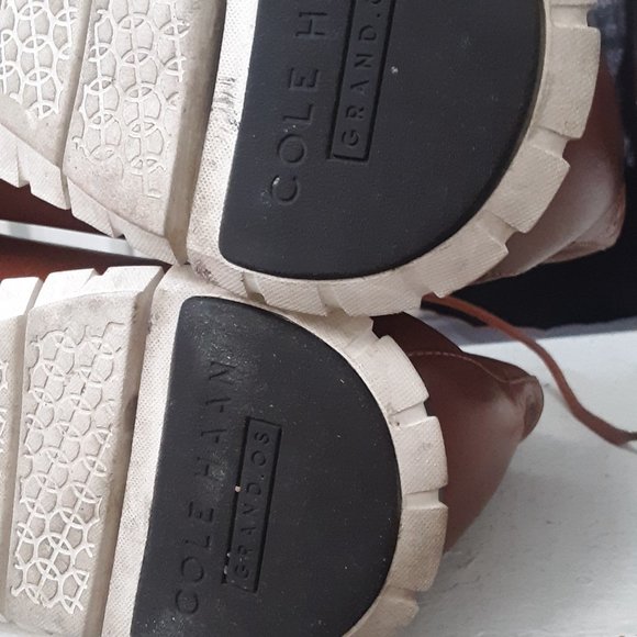 Cole Haan brown leather casual shoes 13 - Picture 6 of 6